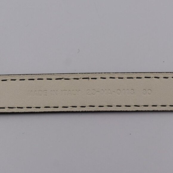 Christian Dior D-fence Defence Belt Leather Ivory-toned Gold Hardware Logo main image 7